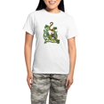 thumbnail image 1 of CafePress - Celtic Dragon 2 Women's Light Pajamas - Women's Short Sleeve Print T-Shirt and Pants Light Cotton Pajama Set, 1 of 7