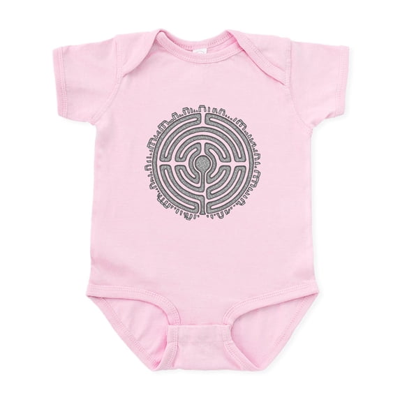 CafePress - Celtic Labyrinth Mandala Body Suit - Baby Light Bodysuit, Size Newborn - 24 Months
