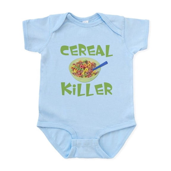 CafePress - Cereal Killer Infant Bodysuit - Baby Light Bodysuit, Size Newborn - 24 Months