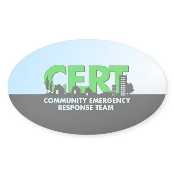 CafePress - Cert - Sticker (Oval)