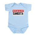 thumbnail image 1 of CafePress - Certified Gangsta Infant Bodysuit - Baby Light Bodysuit, Size Newborn - 24 Months, 1 of 4
