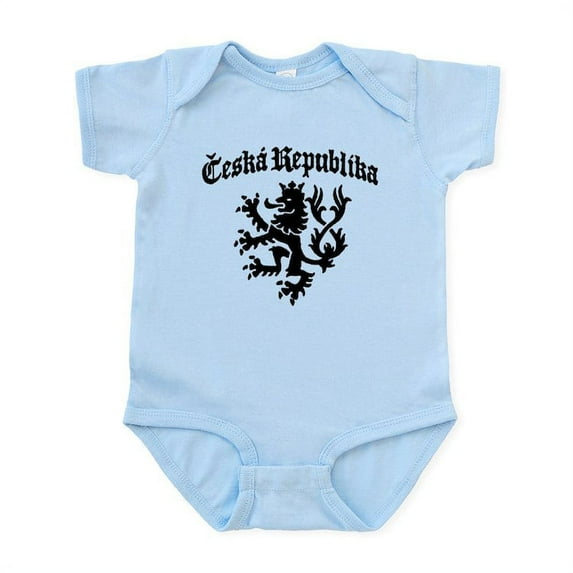 CafePress - Ceska Republika Infant Bodysuit - Baby Light Bodysuit, Size Newborn - 24 Months