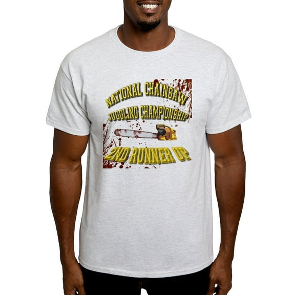 CafePress - Chainsaw Juggling Light T Shirt - Men's Classic Graphic T-Shirt