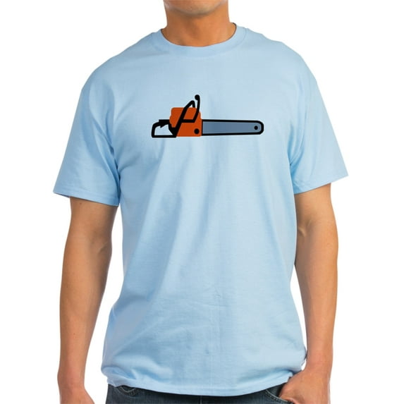 CafePress - Chainsaw - Light T-Shirt - CP