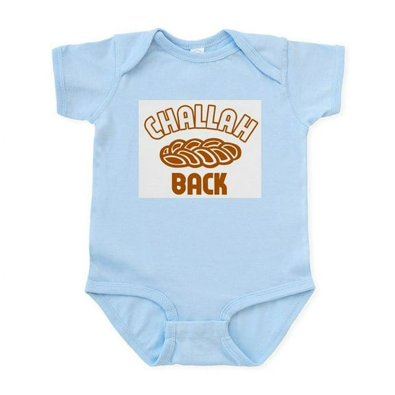 CafePress - Challah Back! Infant Creeper - Baby Light Bodysuit, Size Newborn - 24 Months