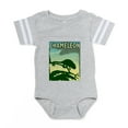 thumbnail image 1 of CafePress - Chameleon - Cute Infant Baby Football Bodysuit, 1 of 3