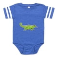 thumbnail image 1 of CafePress - Chameleon Drawing - Cute Infant Baby Football Bodysuit, 1 of 3