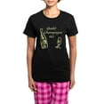 thumbnail image 1 of CafePress - Champagne Me Women's Dark Pajamas - Women's Short Sleeve Print T-Shirt and Pants Dark Cotton Pajama Set, 1 of 7