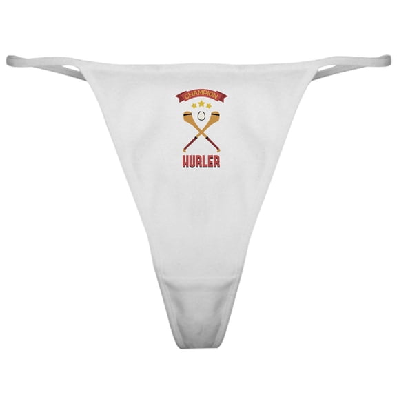 CafePress - Champion Classic Thong - Women's Novelty Thong Panties Underwear