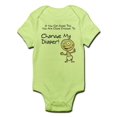thumbnail image 1 of CafePress - Change My Diaper! Infant Bodysuit - Baby Light Bodysuit, 1 of 1