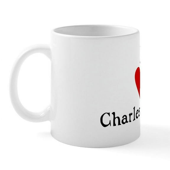 CafePress - Charles Dickens Love Mug - 11 oz Ceramic Mug - Novelty Coffee Tea Cup
