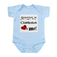 thumbnail image 1 of CafePress - Charleston Loves Me Infant Bodysuit - Baby Light Bodysuit, Size Newborn - 24 Months, 1 of 4