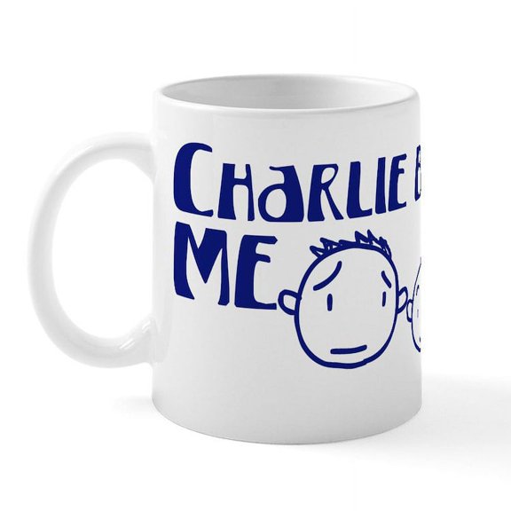 CafePress - Charlie Bit Me Mug - 11 oz Ceramic Mug - Novelty Coffee Tea Cup