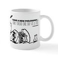 thumbnail image 1 of CafePress - Charlie Brown Philosophy Mug - 11 oz Ceramic Mug - Novelty Coffee Tea Cup, 1 of 6