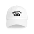 thumbnail image 1 of CafePress - Charlotte NC Cap - Adjustable 100% Brushed Unisex Casual Cotton Baseball Cap, Beige, 1, 1 of 2