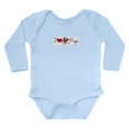 thumbnail image 1 of CafePress - Charm_Lv Pugs Super Link Long Sleeve Infant Bo - Long Sleeve Infant Bodysuit, 1 of 4