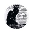thumbnail image 1 of CafePress - Chat Noir Cat 3.5 Button - 3.5" Button, 1 of 3