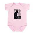 thumbnail image 1 of CafePress - Chat Noir Cat Body Suit - Baby Light Bodysuit, Size Newborn - 24 Months, 1 of 4