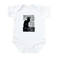 thumbnail image 1 of CafePress - Chat Noir Cat Body Suit - Baby Light Bodysuit, Size Newborn - 24 Months, 1 of 4