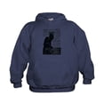 thumbnail image 1 of CafePress - Chat Noir Cat Hoodie - Kids Hooded Sweatshirt, Classic Hoodie, 1 of 4
