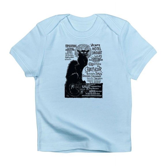CafePress - Chat Noir Cat Infant T Shirt - Infant T-Shirt
