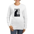 thumbnail image 1 of CafePress - Chat Noir Cat Long Sleeve T Shirt - Women's Long Sleeve Graphic Casual T-Shirt, 1 of 4