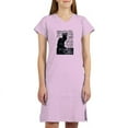 thumbnail image 1 of CafePress - Chat Noir Cat - Women's Nightshirt, 1 of 4