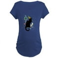 thumbnail image 1 of CafePress - Chat Noir New Years Party C Maternity Dark T Shirt - Maternity Dark T-Shirt, 1 of 3
