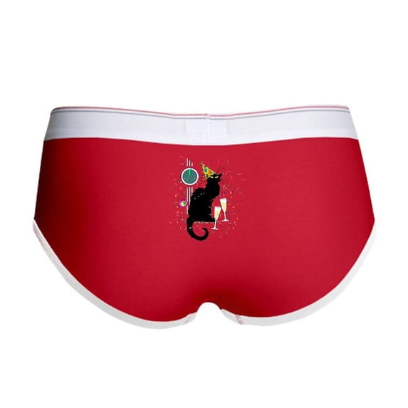 CafePress - Chat Noir New Years Party Countd Women's Boy Brief - Women's Novelty Boy Briefs, Size S-XL