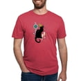 thumbnail image 1 of CafePress - Chat Noir New Years Party Countdown Light T Shirt - Mens Tri-blend T-Shirt, 1 of 4