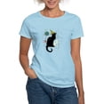 thumbnail image 1 of CafePress - Chat Noir New Years Party Countdown T Shirt - Women's Classic T-Shirt, 1 of 4