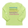 thumbnail image 1 of CafePress - Chauffeur Long Sleeve T Shirt - Long Sleeve Infant T-Shirt, 1 of 2