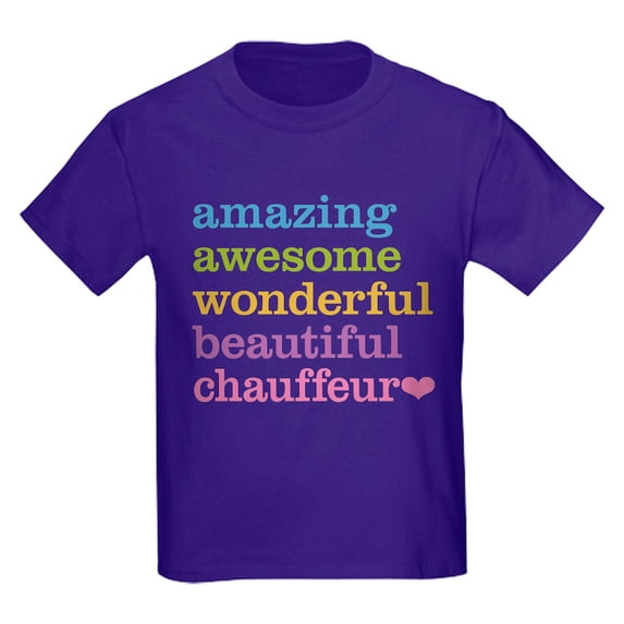 CafePress - Chauffeur T Shirt - Dark T-Shirt Kids XS-XL