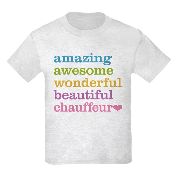 CafePress - Chauffeur T Shirt - Light T-Shirt Kids XS-XL