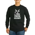 thumbnail image 1 of CafePress - Check Meowt Long Sleeve Dark T Shirt - Long Sleeve Dark T-Shirt, 1 of 4
