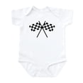 thumbnail image 1 of CafePress - Checker Flag Autorace Infant Bodysuit - Baby Light Bodysuit, Size Newborn - 24 Months, 1 of 4