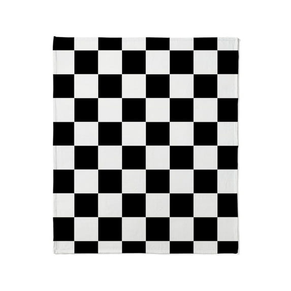 CafePress - Checkerboard Throw Blanket - Soft Fleece Throw Blanket, 50"x60" for All Ages