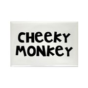 CafePress - Cheeky Monkey - Rectangle Magnet, 2"x3" Refrigerator Magnet