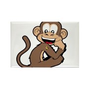 CafePress - Cheeky Monkey - Rectangle Magnet, 2"x3" Refrigerator Magnet