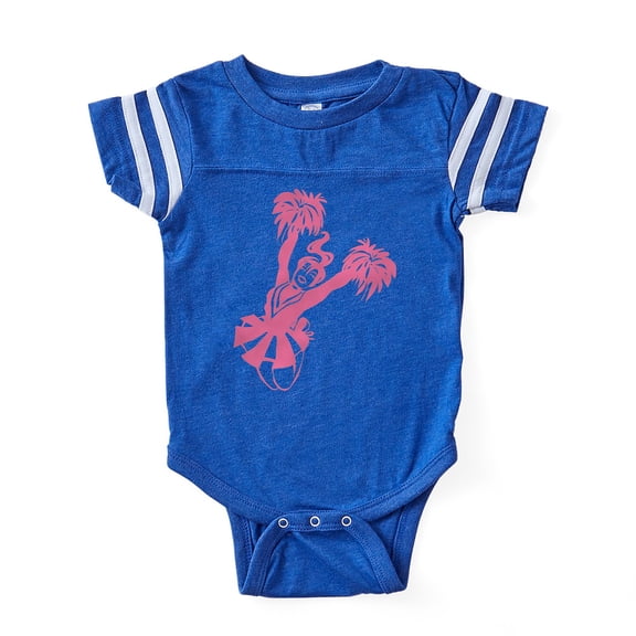 CafePress - Cheerleader - Cute Infant Baby Football Bodysuit