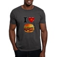 thumbnail image 1 of CafePress - Cheeseburger Love T Shirt - Men's Classic Graphic Cotton T-Shirt, 1 of 4