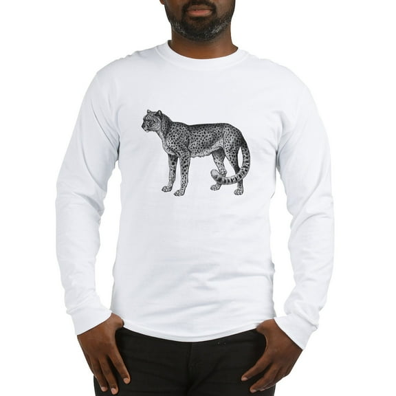 CafePress - Cheetah Long Sleeve T Shirt - Unisex Cotton Long Sleeve T-Shirt