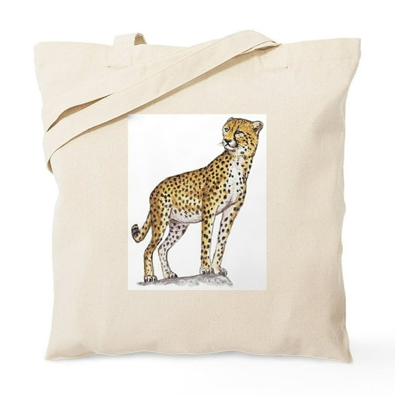 CafePress - Cheetah Tote Bag - Unisex Canvas Tote Bag, Beige, 1-Piece