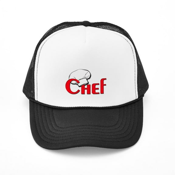 CafePress - Chef - Adjustable Unisex Printed Trucker Hat with Mesh Back