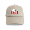 thumbnail image 1 of CafePress - Chef Cap - Adjustable 100% Brushed Unisex Casual Cotton Baseball Cap, Beige, 1, 1 of 2