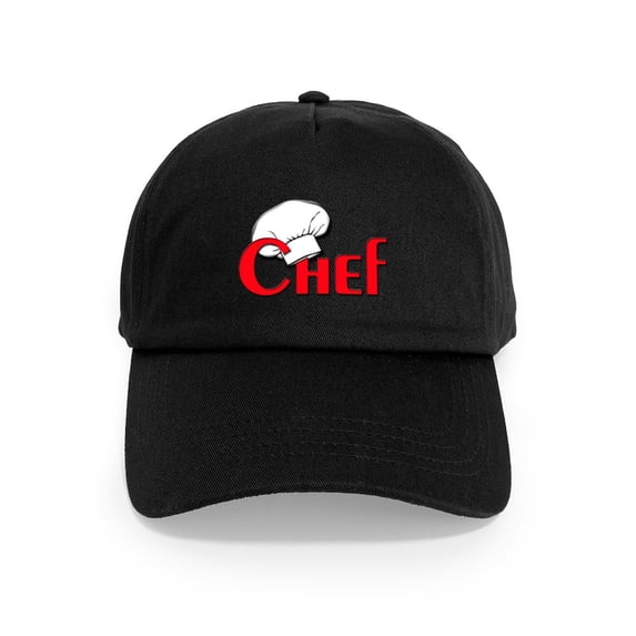 CafePress - Chef Cap - Adjustable 100% Brushed Unisex Casual Cotton Baseball Cap, Beige, 1
