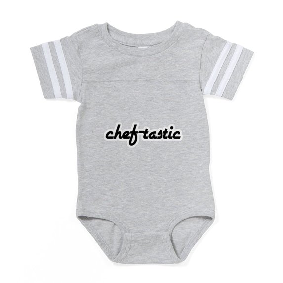 CafePress - Chef Tastic - Cute Infant Baby Football Bodysuit