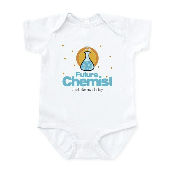 CafePress - Chem3 Body Suit - Baby Light Bodysuit, Size Newborn - 24 Months