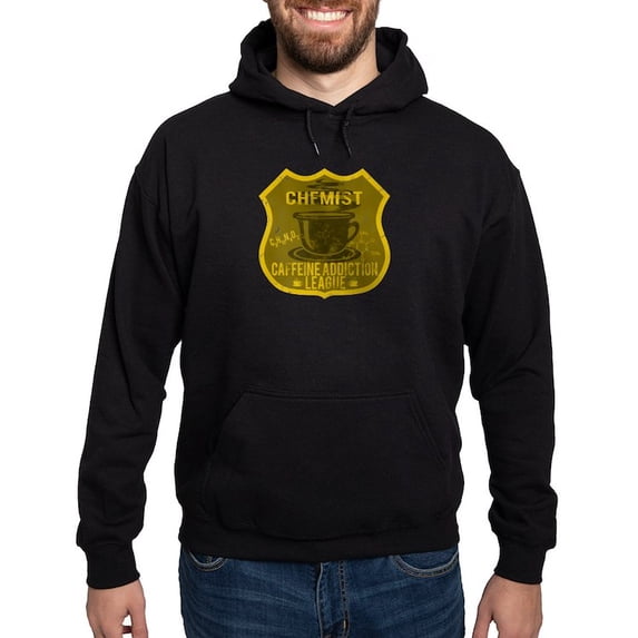 CafePress - Chemist Caffeine Addiction Hoodie (Dark) - Pullover Hoodie, Classic, Comfortable Hooded Sweatshirt