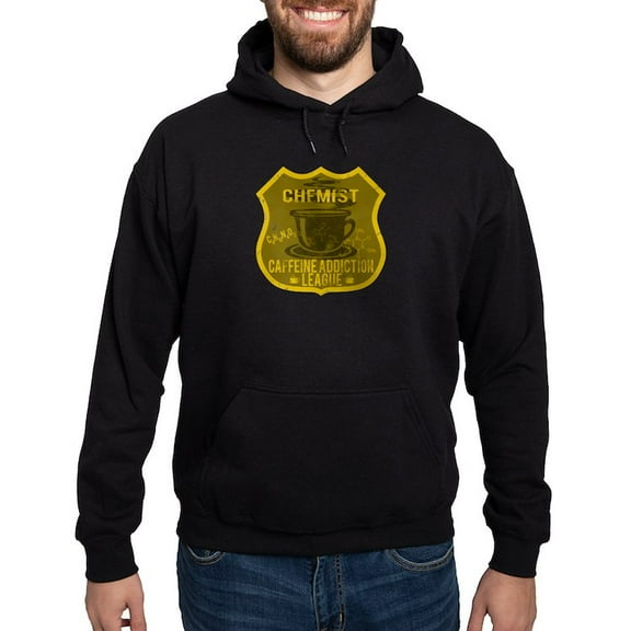 CafePress - Chemist Caffeine Addiction Hoodie (Dark) - Pullover Hoodie, Classic, Comfortable Hooded Sweatshirt